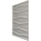 Ekena Millwork 19 5/8in. W x 19 5/8in. H Arlington EnduraWall Decorative 3D Wall Panel Covers 2.67 Sq. Ft. WP20X20ATCCH - alternate 3
